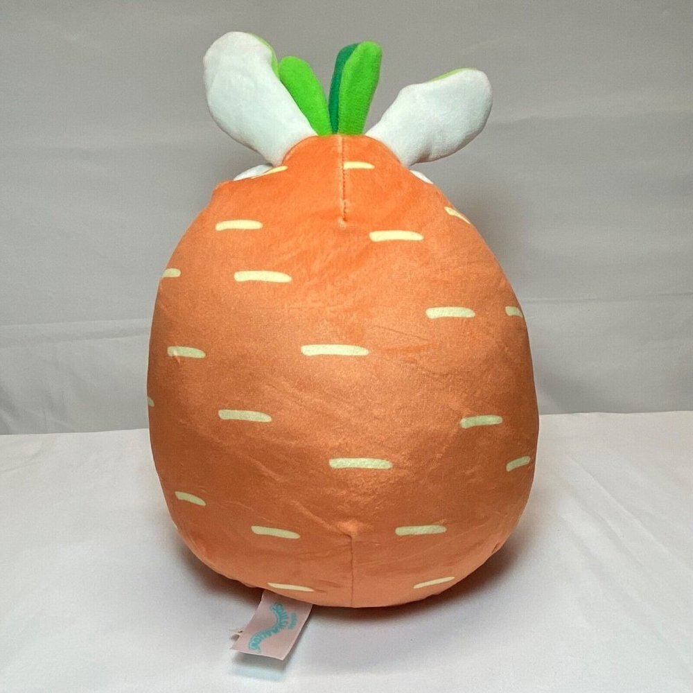 SQUISHMALLOWS Original Caroleena Carrot 12" Stuffed Plush Limited Edition 2022 - Picture 5 of 12
